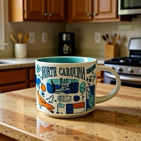 Starbucks Mug NORTH CAROLINA NC Been There Series 14oz NWOB - Picture 1 of 5